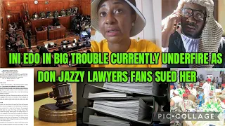 popular nollywood actress ini edo in big trouble currently underfire as don jazzy lawyers fans sued