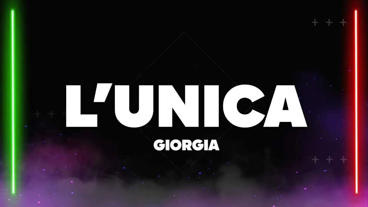 Giorgia - L'UNICA (Testo/Lyrics) Giorgia - L'UNICA (Testo/Lyrics)