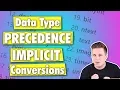 Data Type Precedence and Implicit Conversions