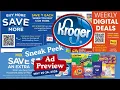 MEMORIAL DAY Kroger SNEAK PEEK Ad for - MEGA SALE Weekly Digitals MORE