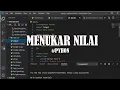 Cara menukar nilai dalam program