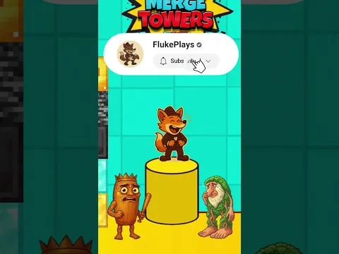 Merge Towers New Game 🔥Tung Tung Sahur VS Brr Brr Patapim #shorts #brainrot #mergefellas