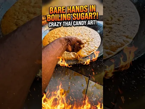 They Put Their Bare Hands in Boiling Sugar! 🔥