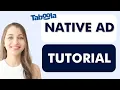 How To Create Native Ads on Taboola Beginner Tutorial 2026