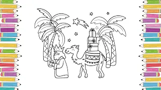 Egyptian Coloring Pages Tutorial How to Egyptian Coloring For Kids