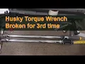 husky torque wrench warranty new vs old model