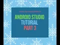 How to make Sign up User Interface Using Linear Layout in Android studio Part 3