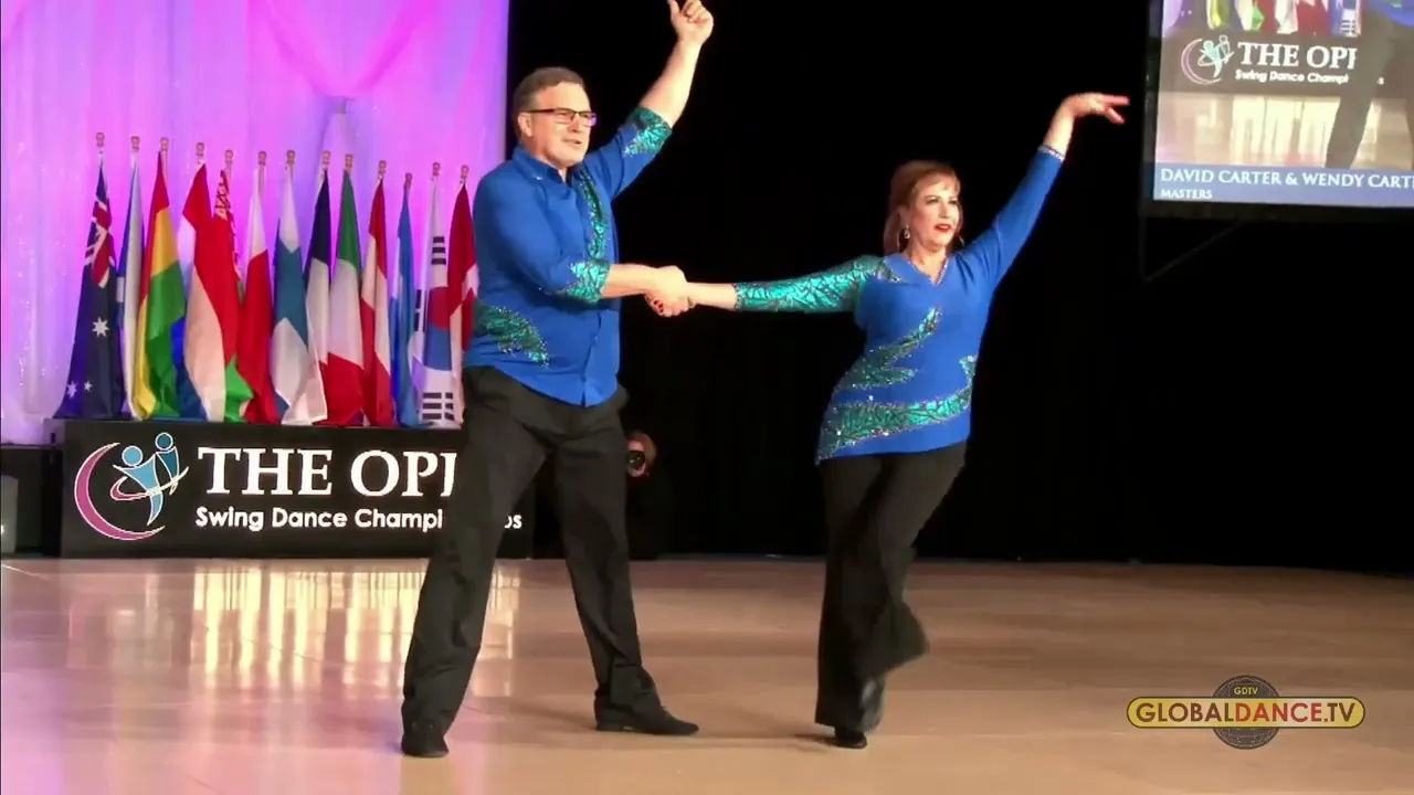 David Carter and Wendy Carter - 2nd Place Masters - The Open 2024