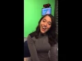 Stephanie Olmo on Periscope discussing Thanksgiving Travel