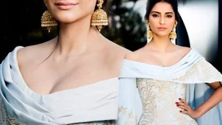 Sonam Kapoor Juicy Assets ShowAt AmfAR Gala Cannes 2016