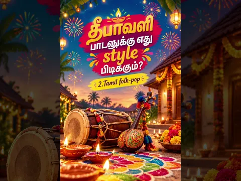 தீபாவளி சிறப்புப் பாடல்! இந்த style பிடிக்குமா? #AI #tamilsongs #diwali
