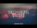 Rema - OZEBA (lyrics)