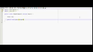 Java Applets Display Image in Applet Tutorial