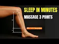 Seniors Massage THESE 3 Points to Fall Asleep in Minutes
