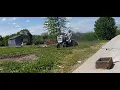 Trying the Honda powered Bolens with tiller for the first time