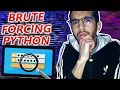 brute force a login page using python