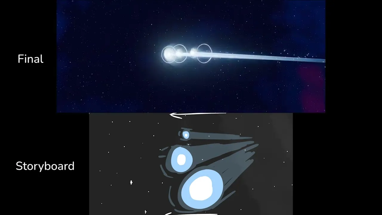 Arrival of the Keplies (Storyboard Comparison)