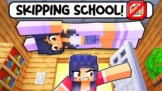 Download NEVER get caught SKIPPING SCHOOL in Minecraft! MP3