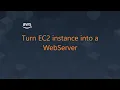 aws - Turn EC2 instance into WebServer