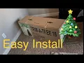 Lowe s Holiday Living Christmas Tree Install