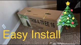 Lowe s Holiday Living Christmas Tree Install
