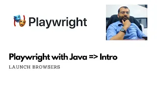 Playwright with Java - Intro and setup