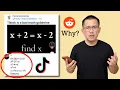 TikTok is a bad math goldmine Solving x 2 x-2 Reddit