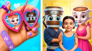 ¡Fui adoptado por Bailarina Cappuccina! / ¡Mis padres son superhéroes!