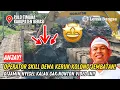 ANJAY❗OPERATOR SKILL DEWA KERUK KOLONG JEMBATAN❗NYESEL KALAU GAK NONTON NORMALISASI PULO TIMAHA❗