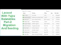 Yajra Datatables with Laravel 10 Part-2 migration and seeding Laravel tutorial