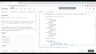 LeetCode 454 4Sum II Python Medium