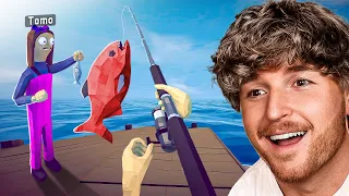 The Most HILARIOUS Fishing Game of All Time..