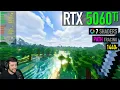 RTX 5060 Ti 16GB - Minecraft with Shaders