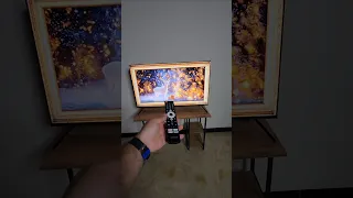 حول شاشة التلفزيون إلى لوحة فنية داخل غرفتك تلفزيون لوحة 