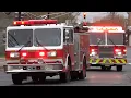 Trenton Fire Department 2nd Alarm Working House Fire Response 25