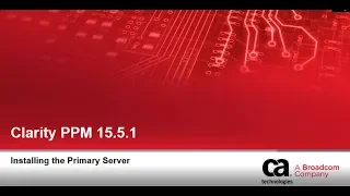 Download Clarity PPM 15.5.1: Installing the Primary Server MP3