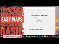 VB net Tutorial Calculator Your Age In Days from Birth Year Input