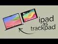 How to Use iPad as Trackpad for Mac tutorial