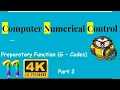 11 Preparatory Function G Codes Part 2 CNC Tamil