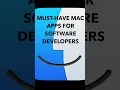 Must-have Mac Apps for Software Developers - 2024