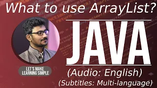 When to use ArrayList in Java Java Collections Tutorial Java Tutorial