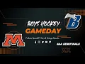 2-21-26 Boys Hockey Section Semifinals Moorhead vs Bemidji