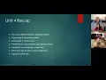IEW Unit 4 recap