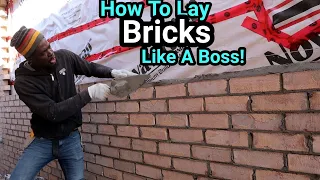 How To Lay Brick Like A Boss 