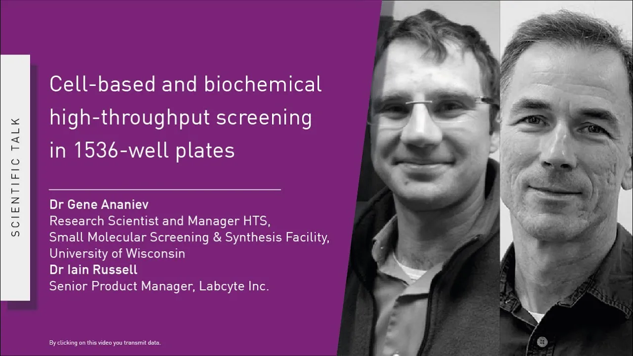 Cell-based and biochemical high-throughput screening in 1536-well plates