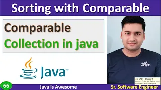 Sorting on collection using comparable interface