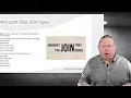 Master SQL Server Join Types with Steve Stedman