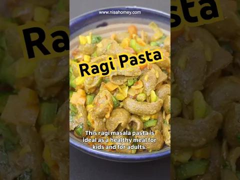 Ragi Pasta Recipe - Finger Millet Pasta - Healthy Pasta Recipes
