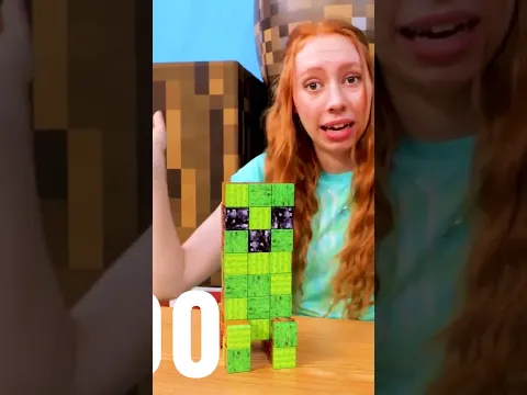 Creating an IRL Minecraft Creeper Masterpiece!