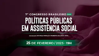 7º Congresso Brasileiro de Políticas Públicas em Assistência Social